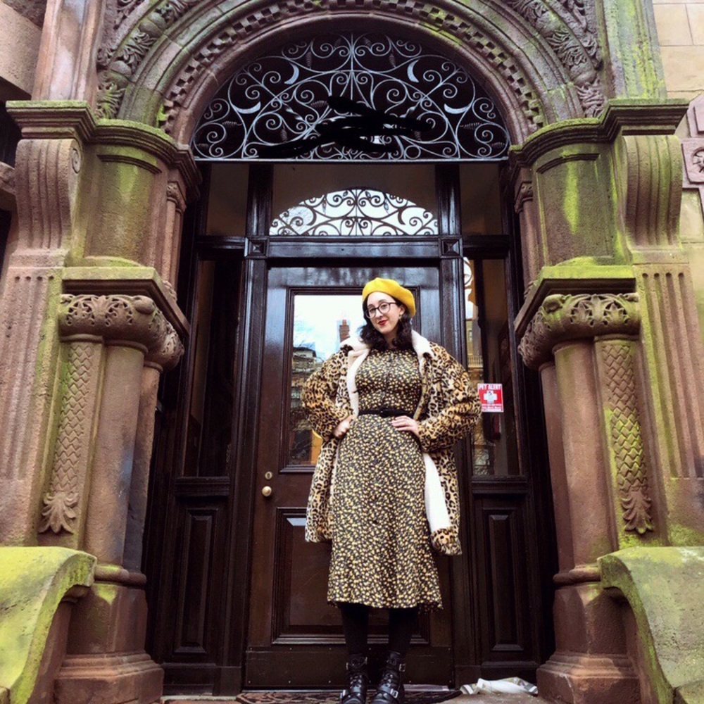 Reformation rose print dress